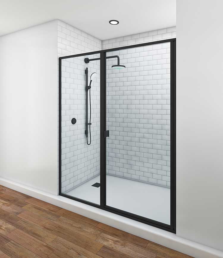 4.Classic-SWING-DOOR-W--IN-LINE-PANEL__STRIPPED-DOWN---ANGLE-1_MATTE-BLACK-750-1