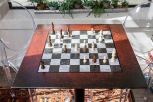 Chess Board Digitally Printed Table Top