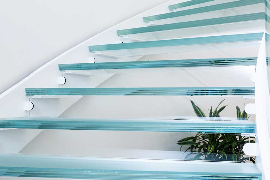 Glass Stair Treads