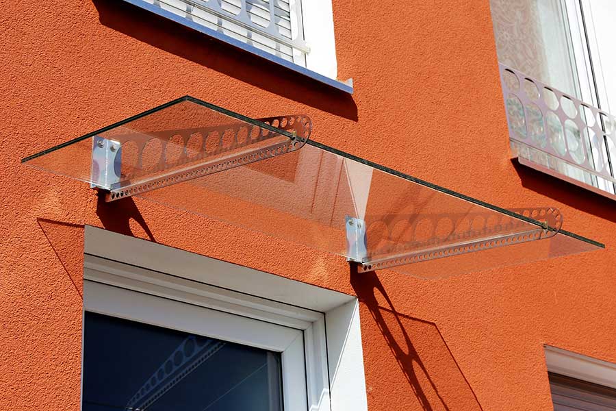 Glass Awnings - HMI Glass