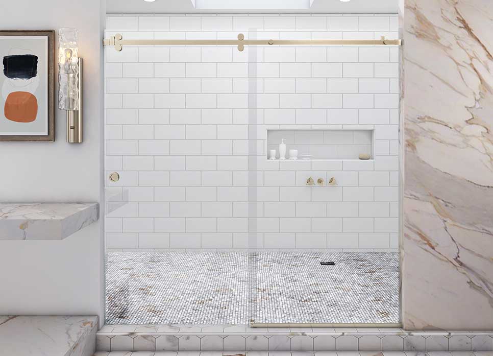 Shower Enclosures in Showers 