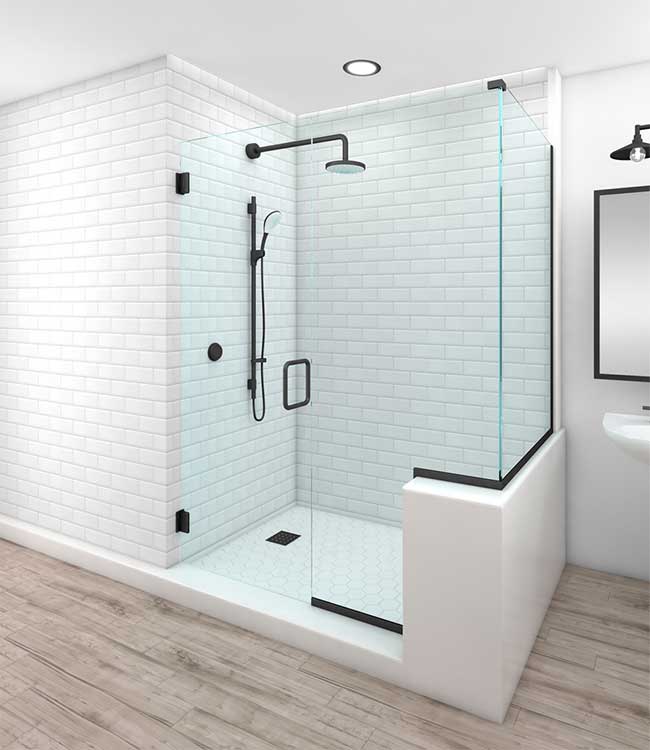 Frameless Shower Visualizer